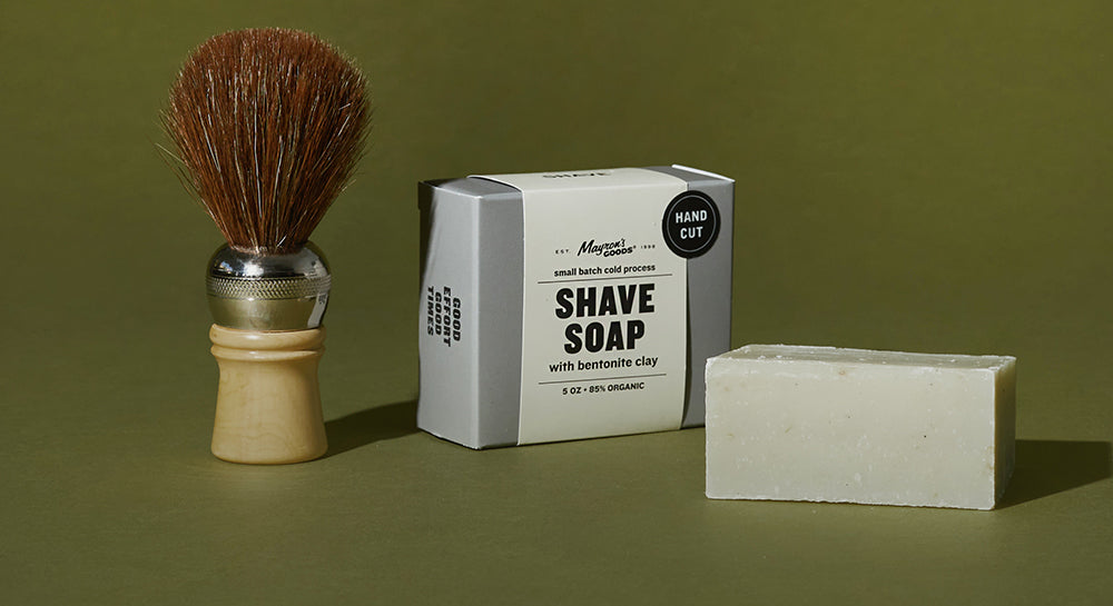 Mayron's Goods Shave Soap featured on Bloomberg