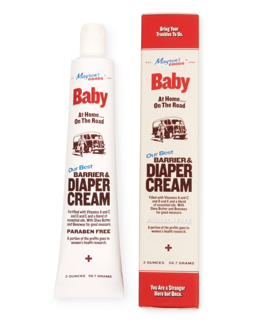 Baby Barrier and Diaper Cream
